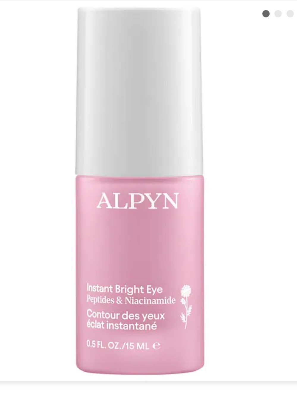 Alpyn beauty instant bright eye